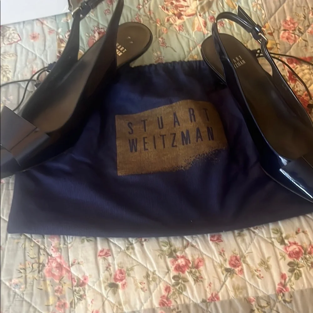 Stuart Weitzman navySlingback Heels
New never worn - Picture 4 of 9